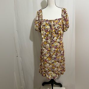 Sanctuary floral print dress size 14
